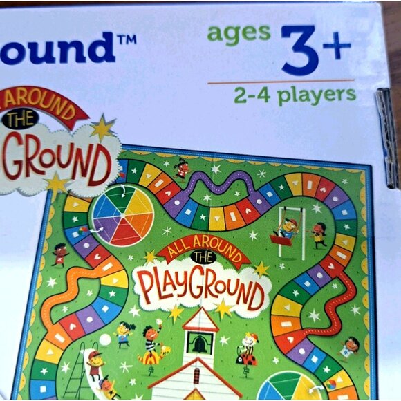 All Around The Playground Board Game Ages 3+ Up to 4 Players - Picture 11 of 11